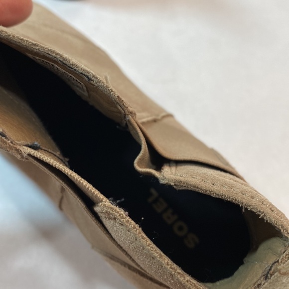 SOREL Emelie Waterproof Chelsea (Youth) beige - Picture 8 of 10